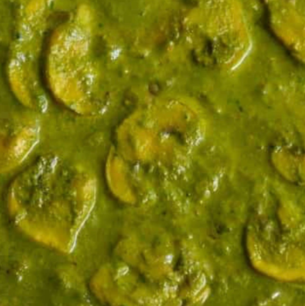Palak Mushroom.