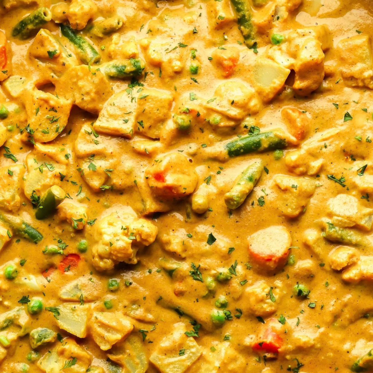 Vegetable Korma.