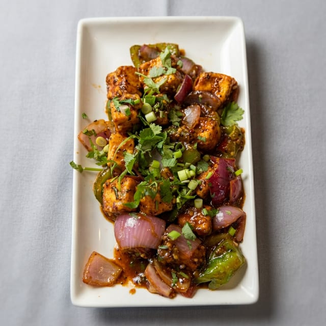 Paneer Chili Paratha.