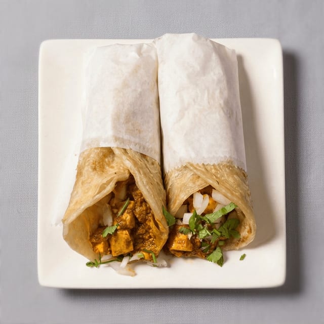 Paneer Kati Roll.